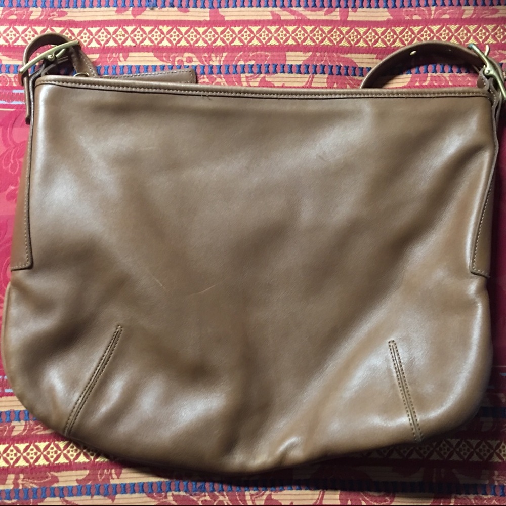 Vintage Coach bag large 12” X 11”